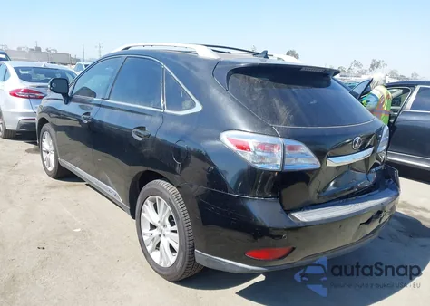 2010 Lexus Rx 450H z USA, uszkodzony, nr VIN JTJBC1BA9A2013232
